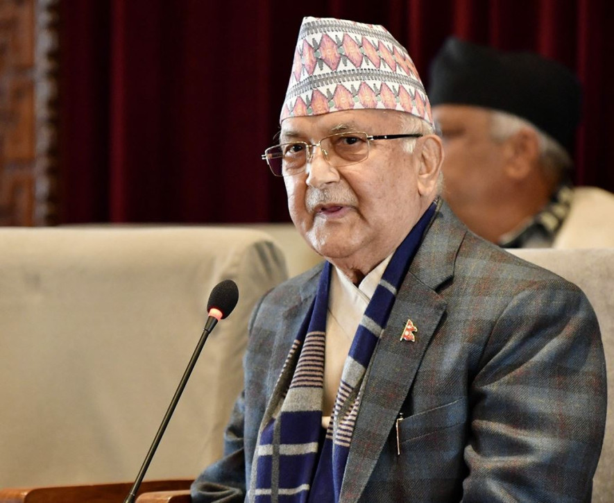 ओलीलाई विपक्षी दलको नेताको मान्यता दिन एमालेको माग